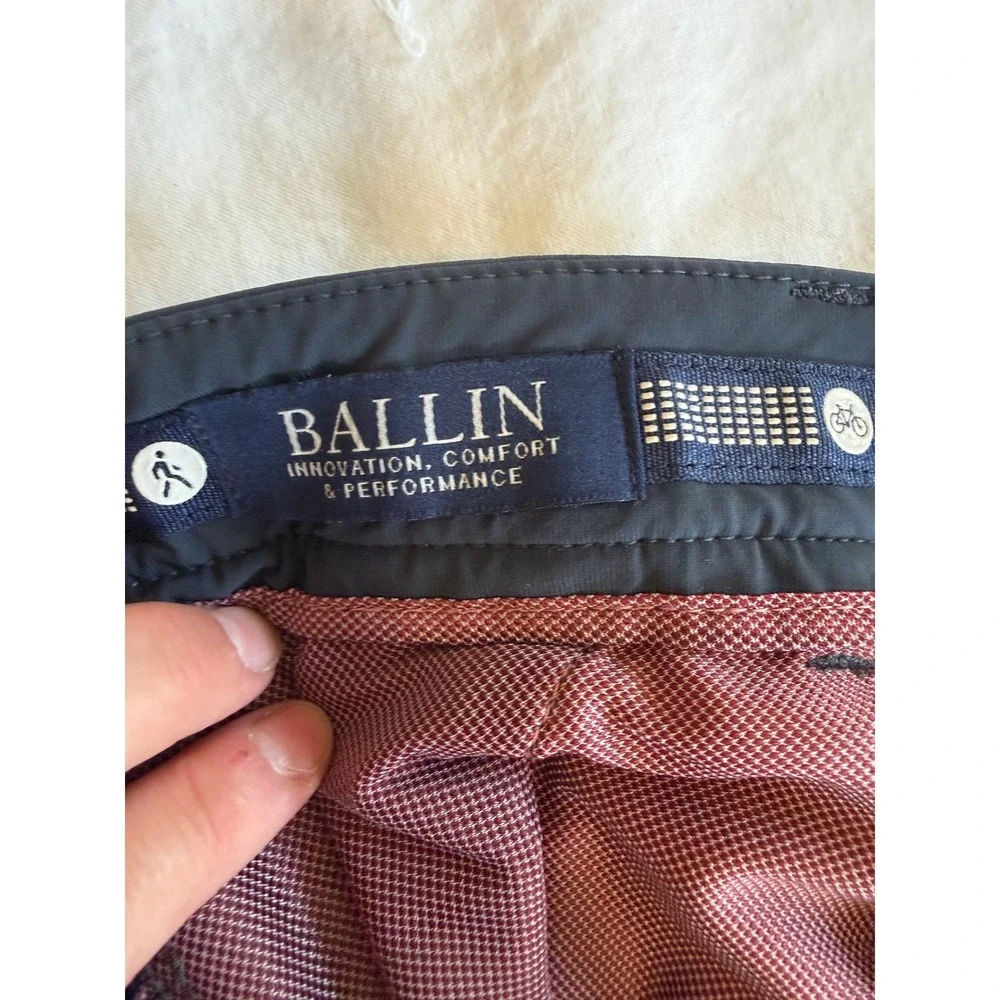 Ballin Innovation Comfort Performance Pants Mens 36 Modern Fit Dark Grey Golf